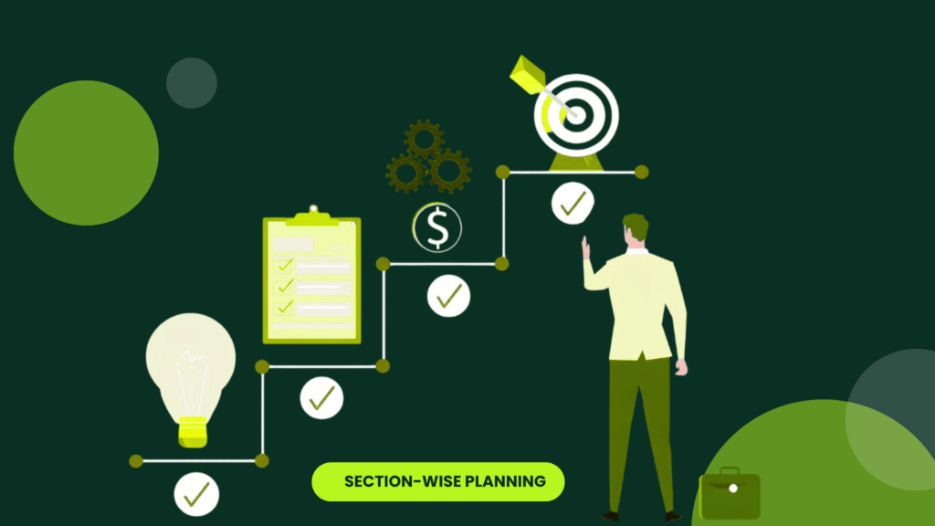 Illustration explaining CMAT 2026 last week preparation strategy with step-by-step section-wise planning